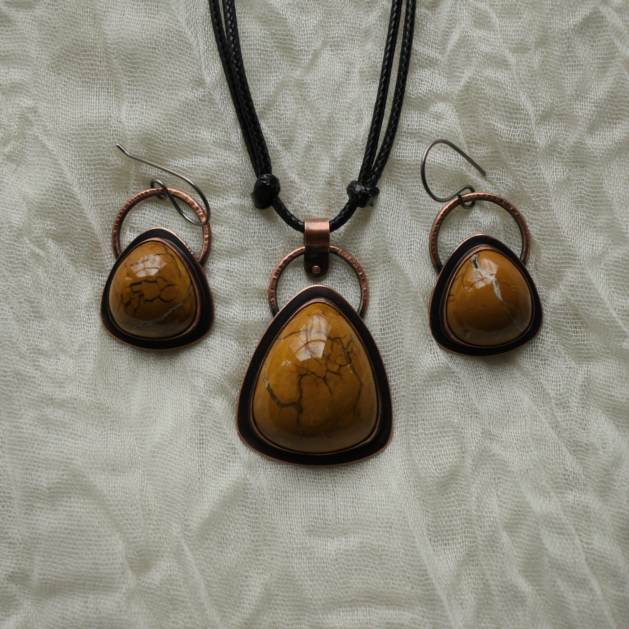 Nature inspired copper jewelry designs for the Pacific Northwest spirit.