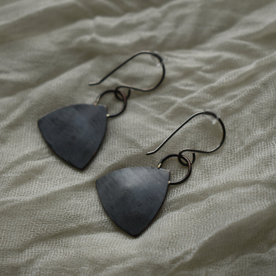 Orca Copper Earrings, Hypoallergenic 1.6 Inches