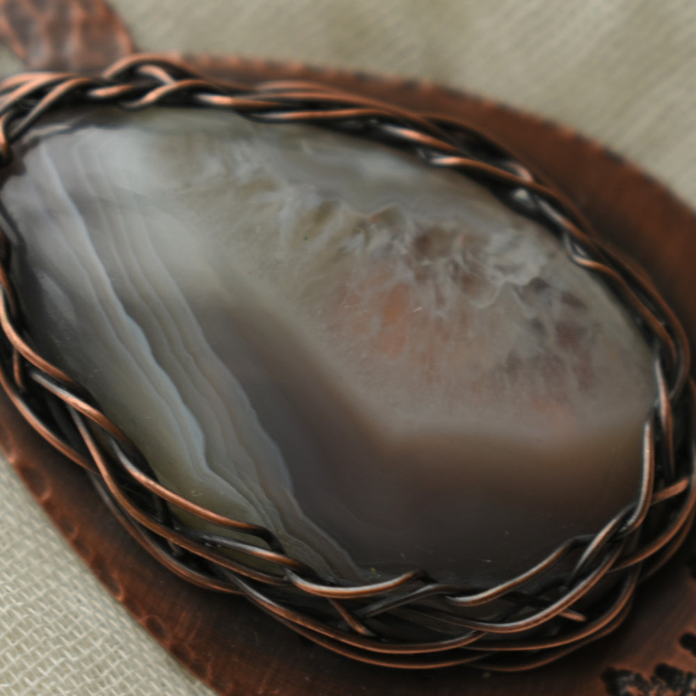 Handcrafted agate jewelry gift