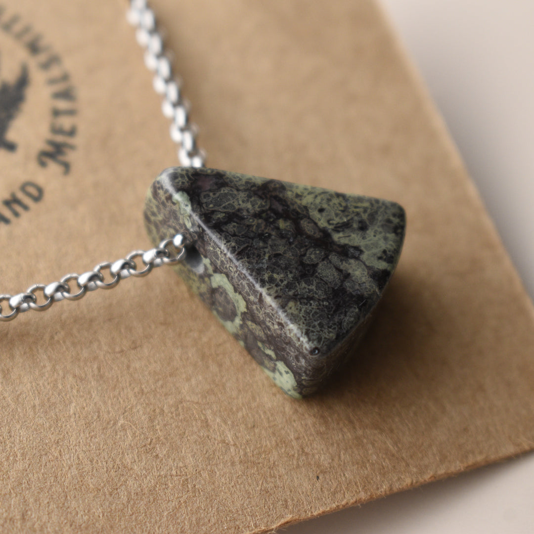 Unique Jasper Necklace