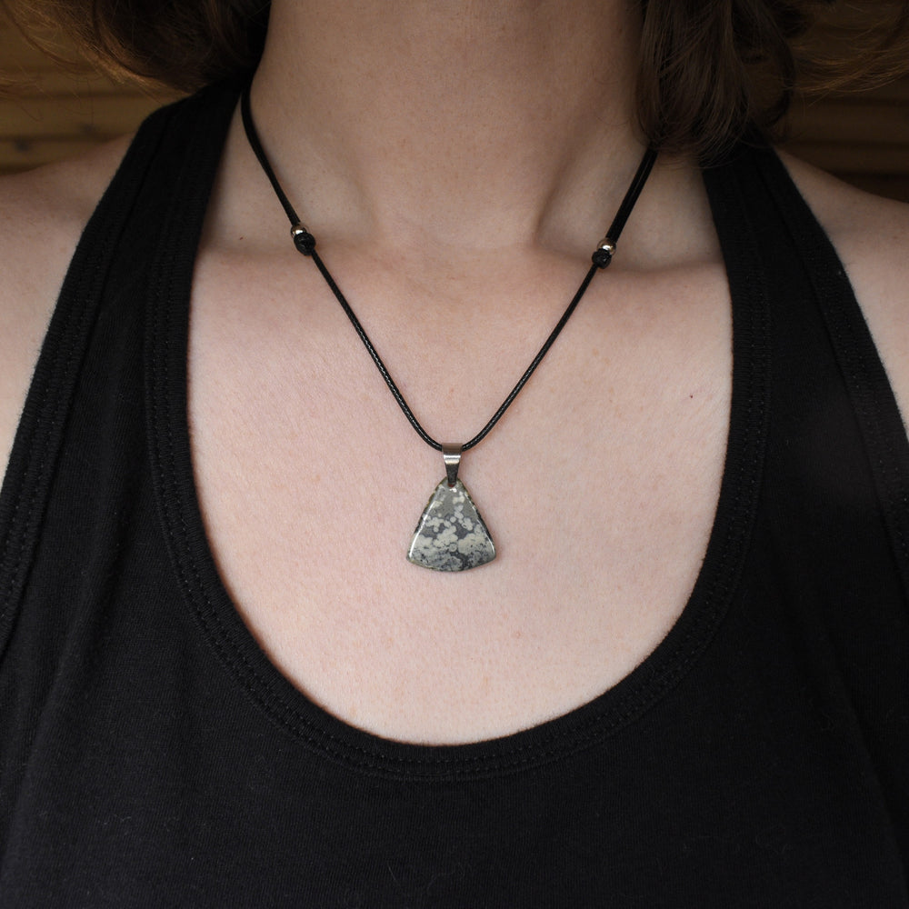Washington Variolite Pendant Necklaces
