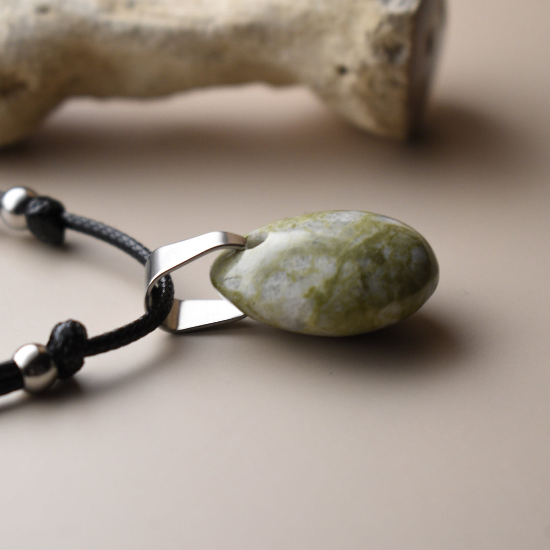 Epidote Pendant Necklaces