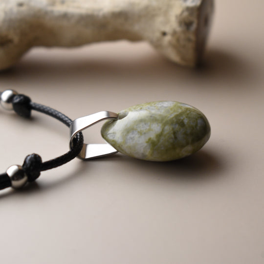 Epidote Pendant Necklaces