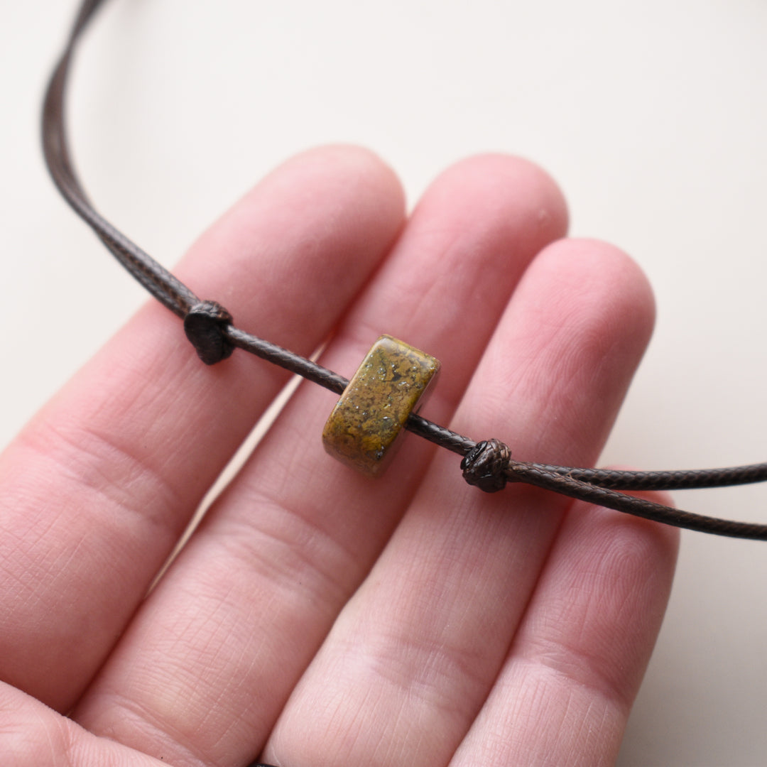 Adjustable Gemstone Choker Necklaces