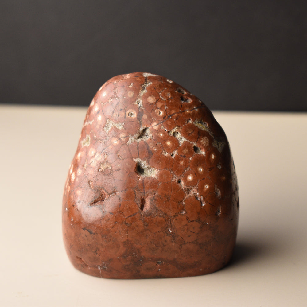 Washington Poppy Jasper Specimen, Free Form, 2.2 inches tall