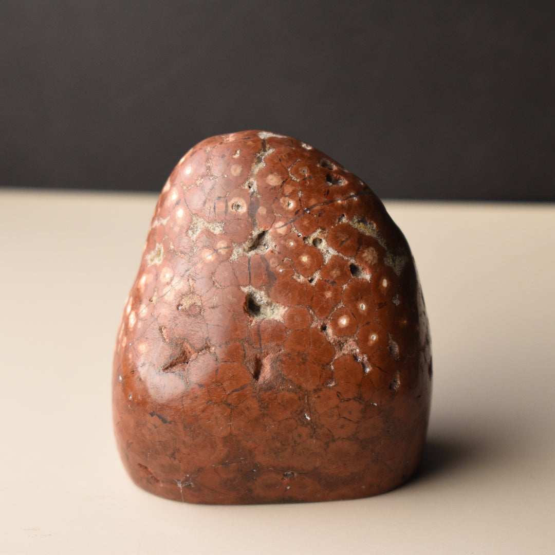 Washington Poppy Jasper Specimen, Free Form, 2.2 inches tall