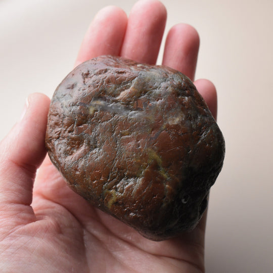 Classic Red Jasper Stone, Rough, 2.75