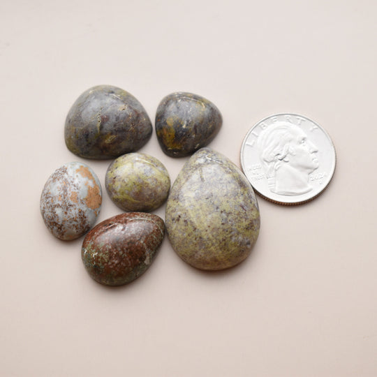 Mixed Stone Cabochon Lot