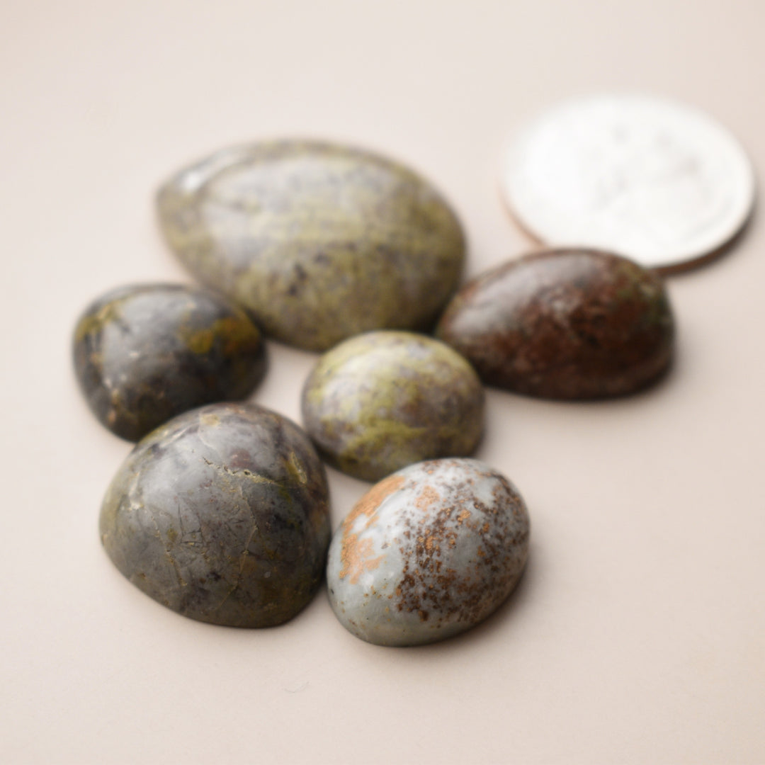 Mixed Stone Cabochon Lot