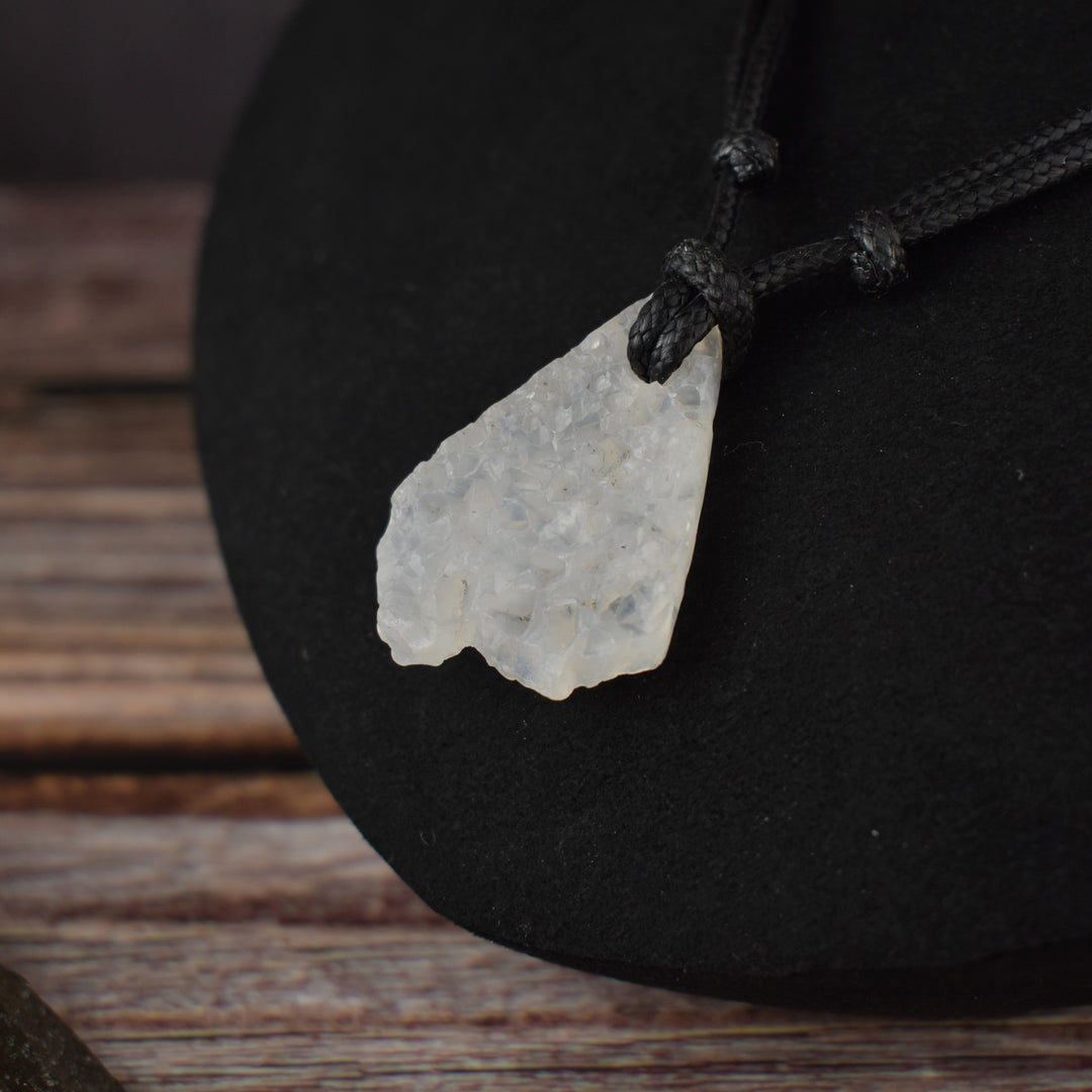 Quartz Crystal Pendant Necklace