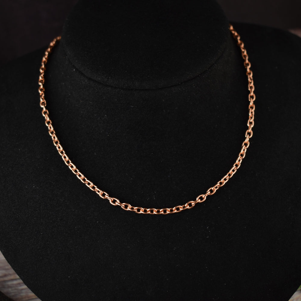 Pure Copper Chain Necklace and Wrap Bracelet | Limited Edition