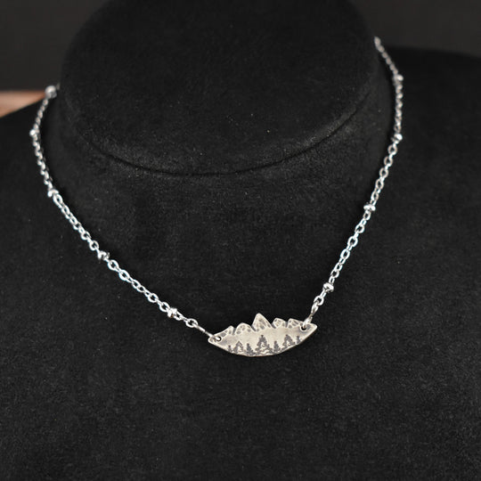 Silver Mountain Necklace