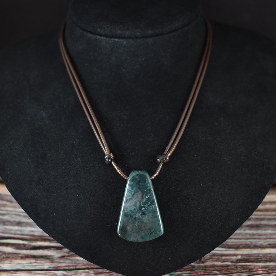 Ochoco Moss Agate Necklace