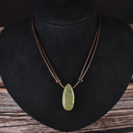 Epidote Pendant Necklace