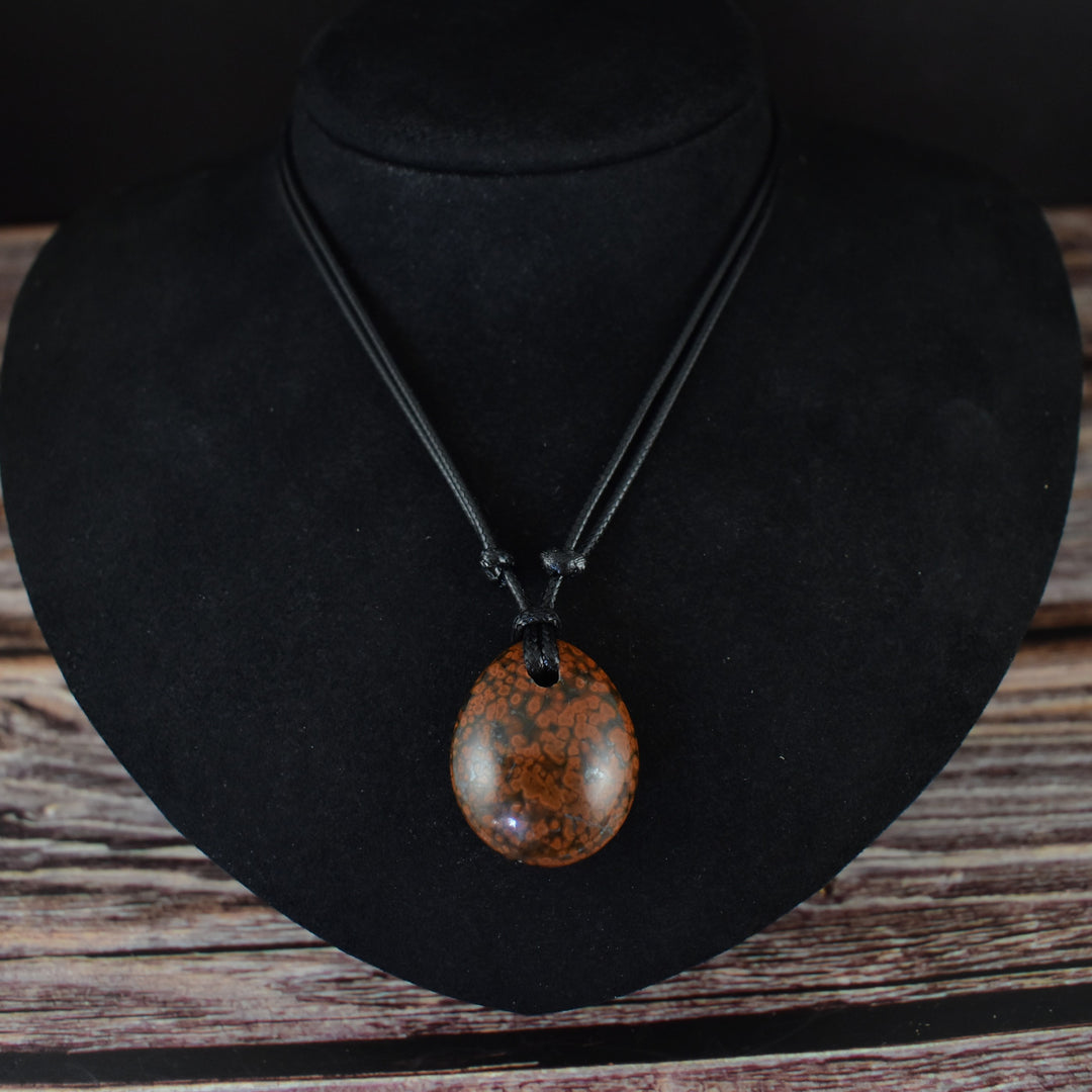 Poppy Jasper Pendant Necklace