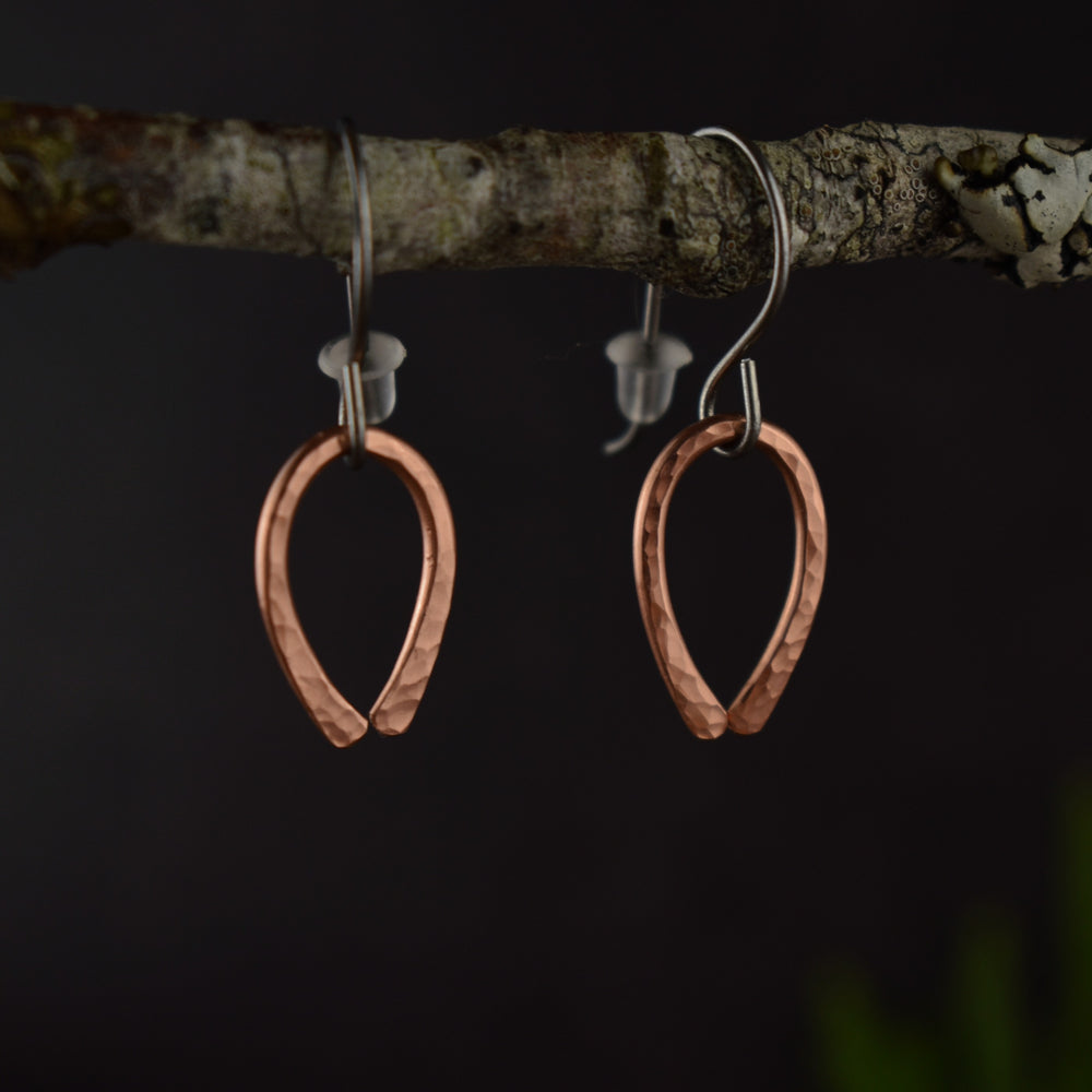 Minimalist Copper Earrings | Limited Edition