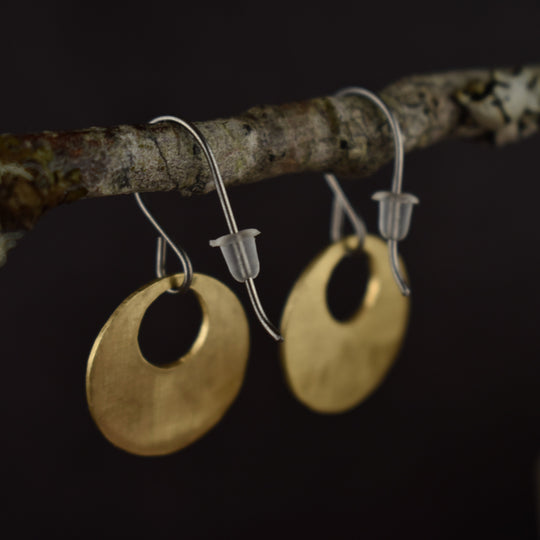 Woodland Brass Earrings | Limited Edition