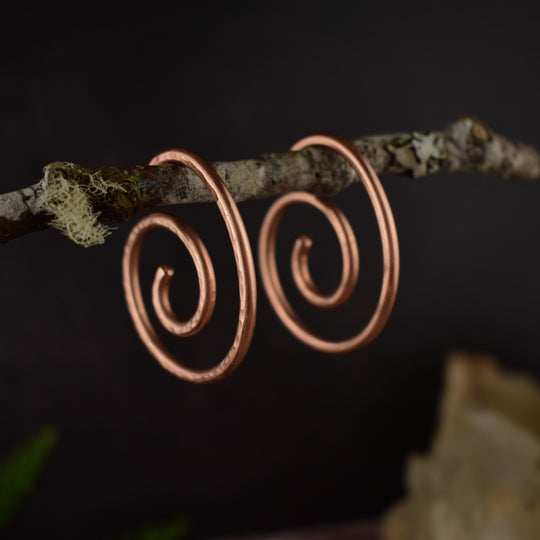 Copper Tunnel Earrings : Limited Edition