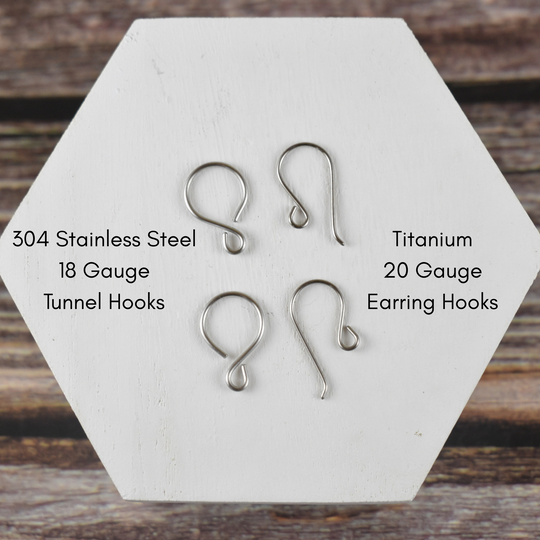 Unakite Earrings in Sterling Silver - Hypoallergenic