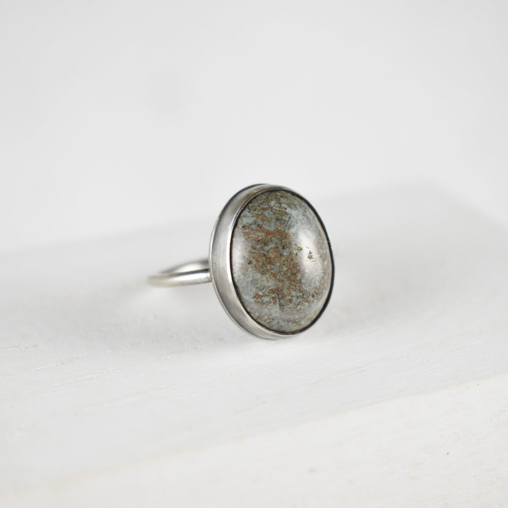 Blue stone statement ring