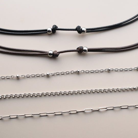 304 Stainless Steel Chain and Cord - Swap Out and Extra Chains