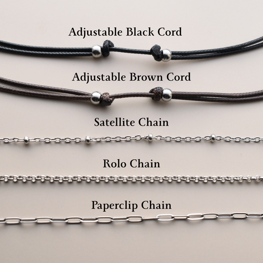 304 Stainless Steel Chain and Cord - Swap Out and Extra Chains