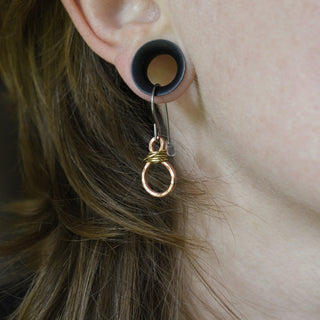 Dainty Mixed Metal Earrings - BOGO Sale