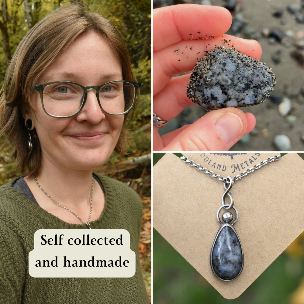 Handmade stone jewelry from Washington State