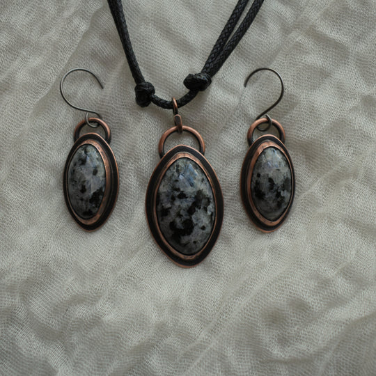 Handmade Washington Moonstone Jewelry Set