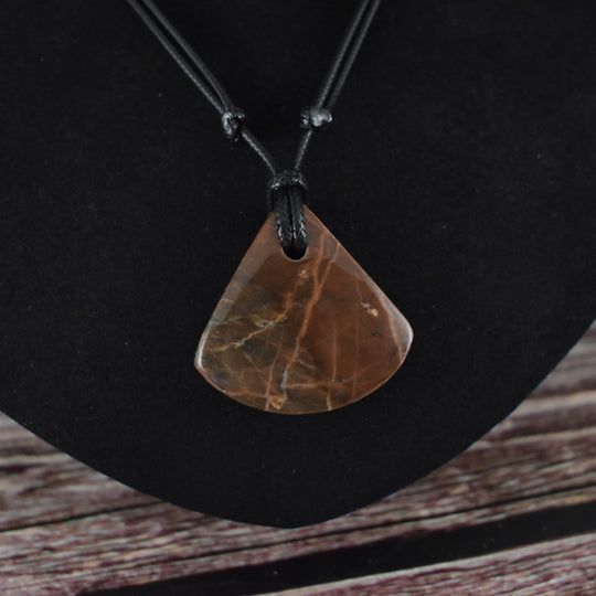 Orange Beach Stone necklace