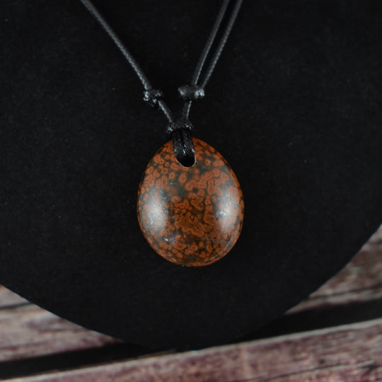 Poppy Jasper Pendant Necklace