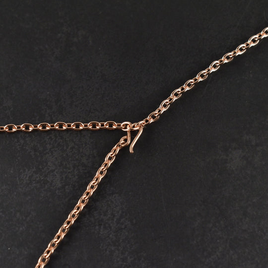 Pure Copper Chain Necklace - Woodland Metalsmith