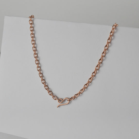 Pure Copper Chain Necklace - Woodland Metalsmith