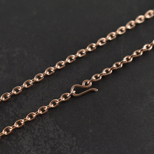 Pure Copper Chain Necklace - Woodland Metalsmith