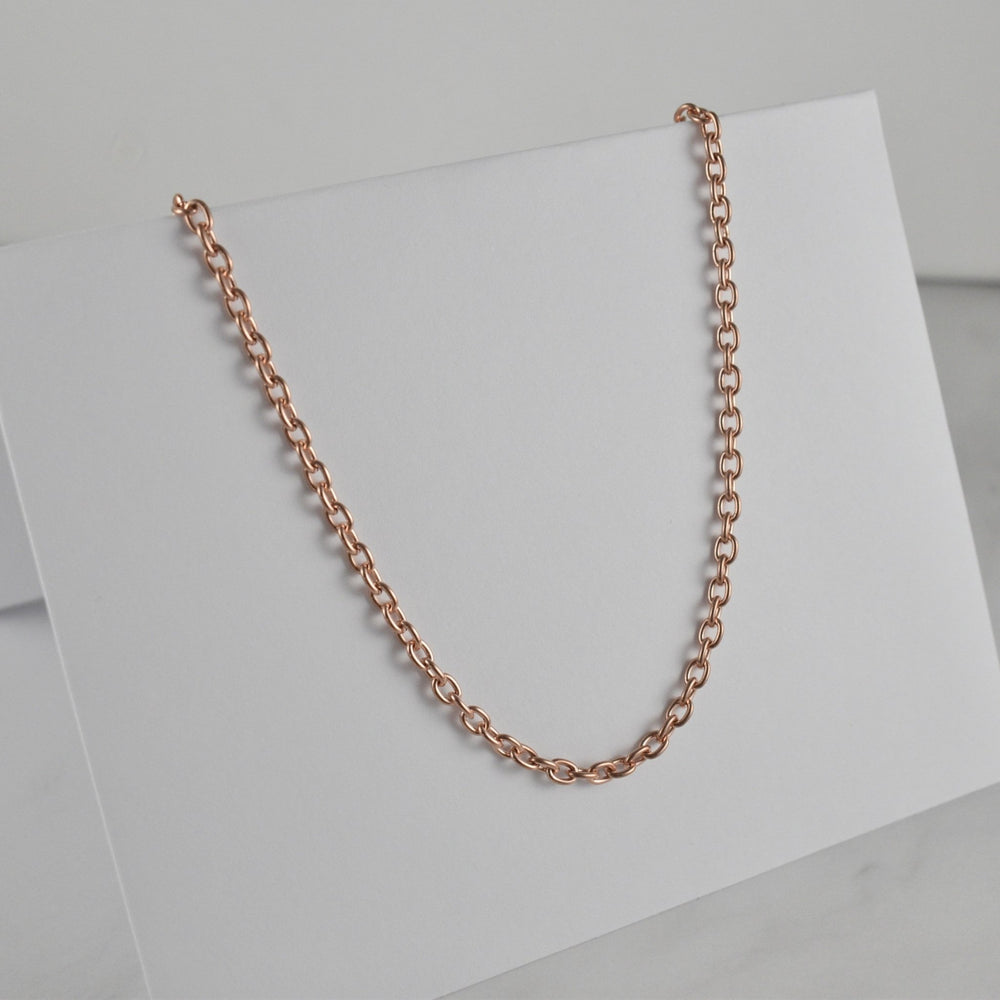 Pure Copper Chain Necklace - Woodland Metalsmith