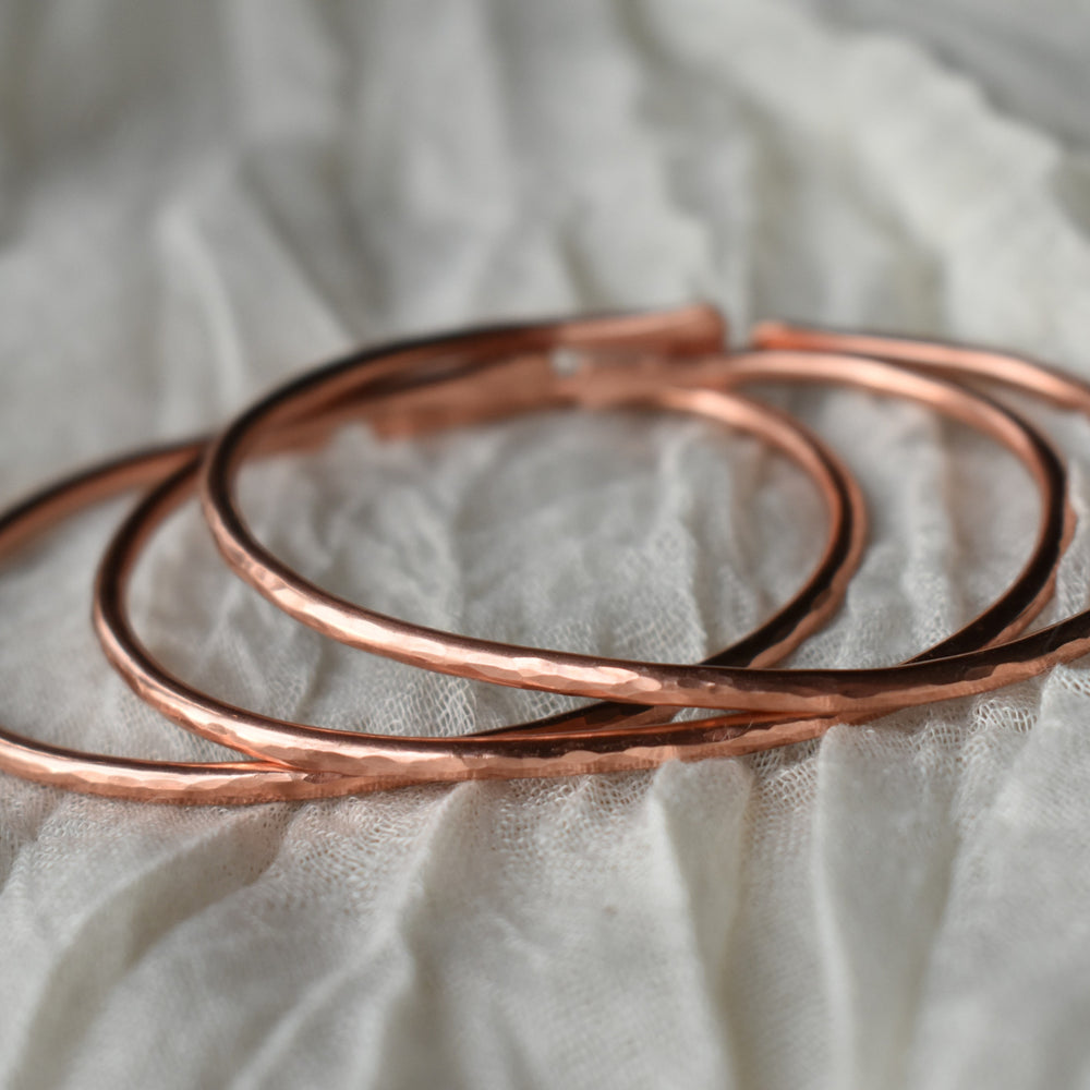 healing pure copper bangle bracelets