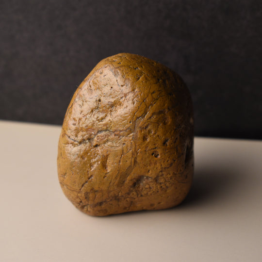 Rough Yellow Jasper, Lapidary, Carving, 2 Inches Tall