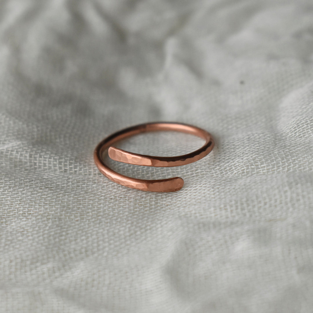 handmade unisex copper ring gift