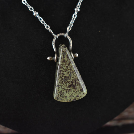 Women's Jasper Pendant Necklace